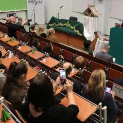 Uroczyste spotkanie - Czas kolędowania - Aula Forum RODN WOM w Częstochowie