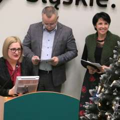 Uroczyste spotkanie - Czas kolędowania - Aula Forum RODN WOM w Częstochowie