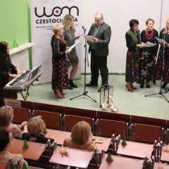 Uroczyste spotkanie - Czas kolędowania - Aula Forum RODN WOM w Częstochowie
