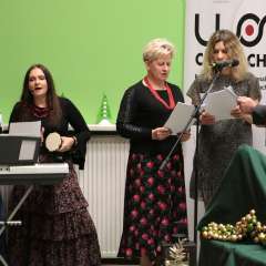Uroczyste spotkanie - Czas kolędowania - Aula Forum RODN WOM w Częstochowie