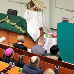 Uroczyste spotkanie - Czas kolędowania - Aula Forum RODN WOM w Częstochowie