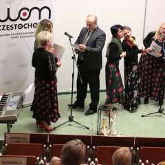 Uroczyste spotkanie - Czas kolędowania - Aula Forum RODN WOM w Częstochowie