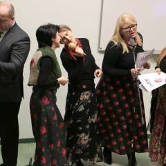 Uroczyste spotkanie - Czas kolędowania - Aula Forum RODN WOM w Częstochowie